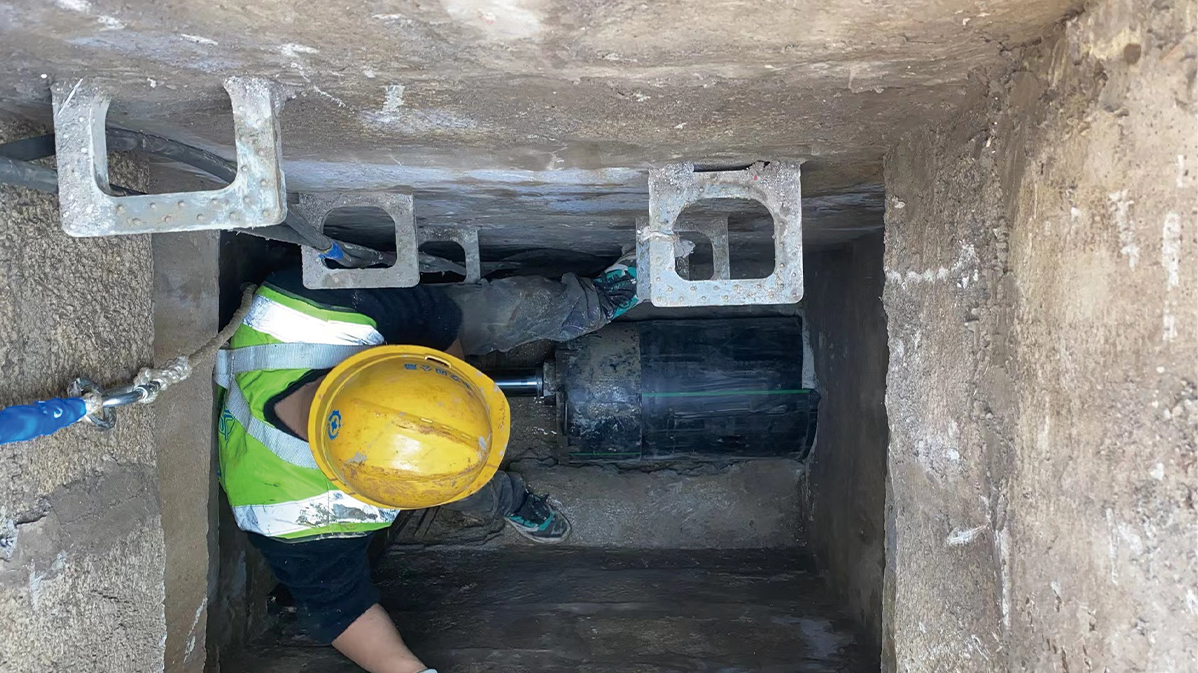 辛集HDPE短管内衬法